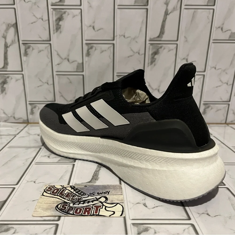 New Adidas Ultraboost 5X Ultra Boost Running Shoes Black Grey White Training